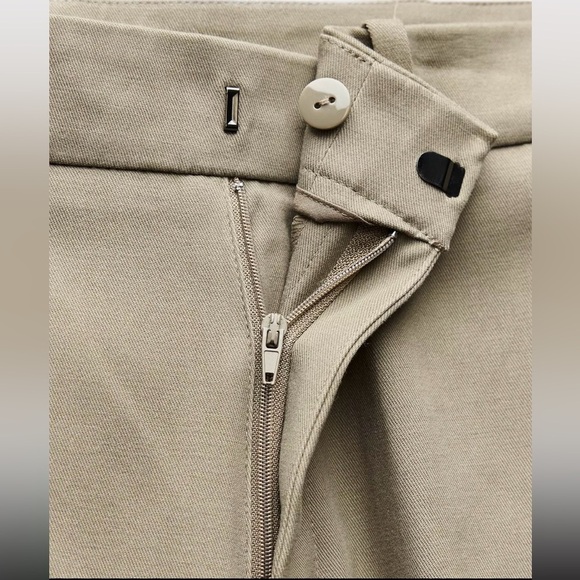 New ZARA Straight Leg Pants - Picture 7 of 7